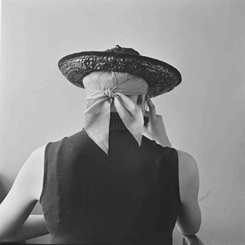 woman in a hat